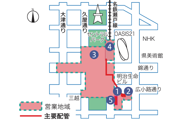 名古屋栄四丁目 一般社団法人 日本熱供給事業協会